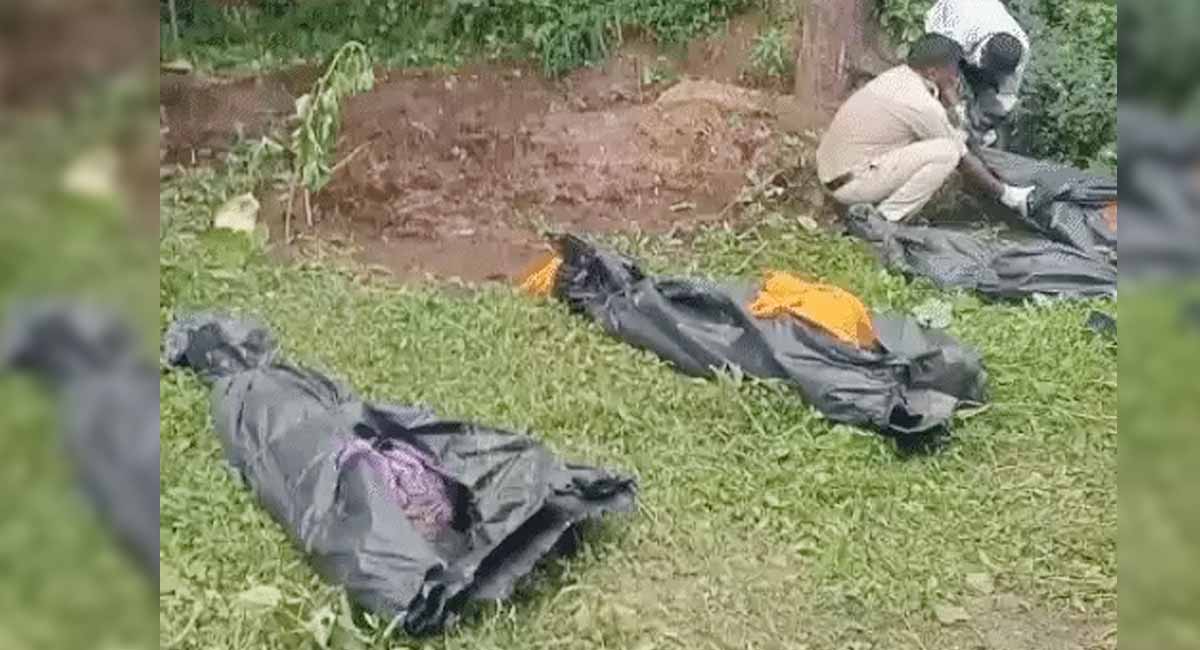 रायगढ़ में एक ही परिवार के 4 लोगों की हत्या, बगीचे में दफनाए शव, बदबू आने पर पड़ोसियों ने पुलिस को बुलाया