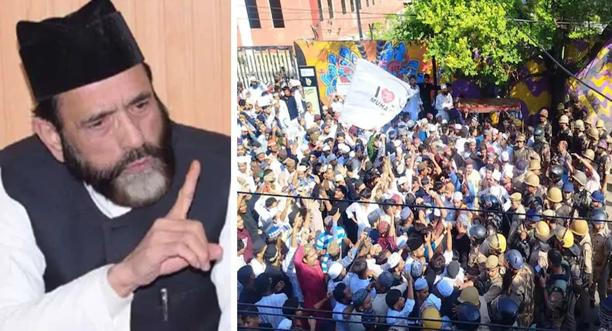 ‘आई लव मोहम्मद’ पोस्टर विवाद में मौलाना तौकीर रजा गिरफ्तार, 8 लोगों को भेजा जेल, 2000 पत्थरबाजों पर FIR