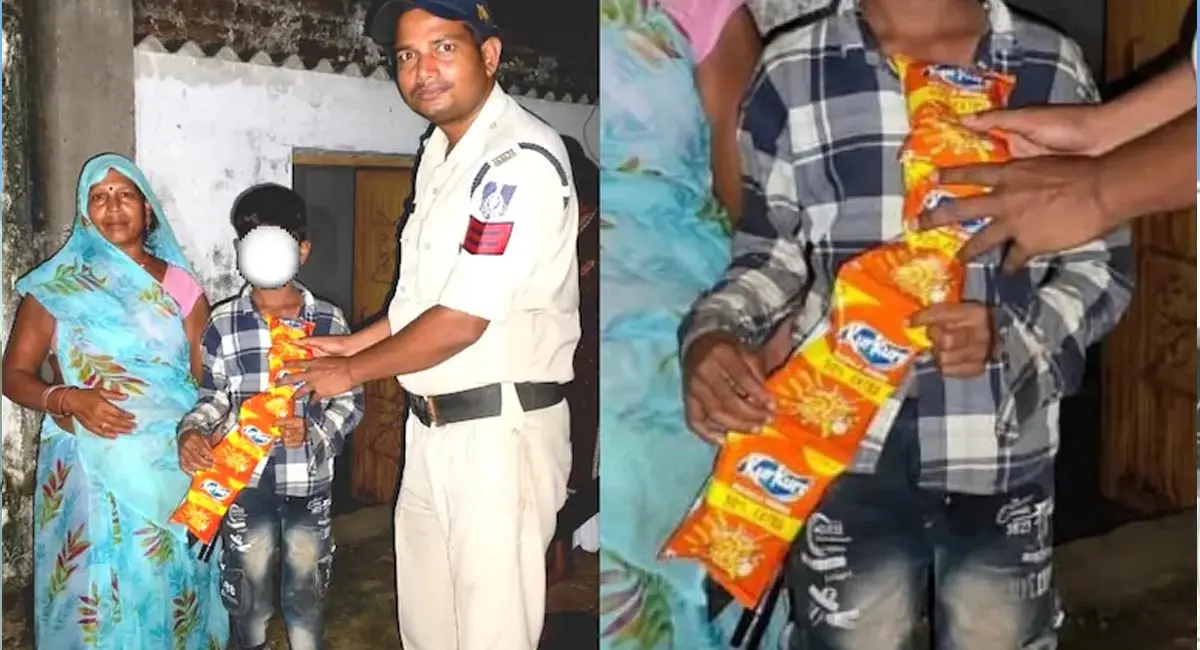मां ने कुरकुरे के लिए पैसे नहीं दिए तो बच्चे ने पुलिस को बुलाया, बोला- बांधकर पीटा, शिकायत सुन पुलिस हुई हैरान