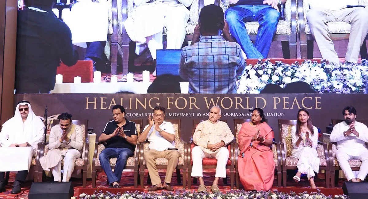 भोपाल में ‘Healing for World Peace’, विश्व शांति के लिए सामूहिक हीलिंग का ऐतिहासिक आयोजन