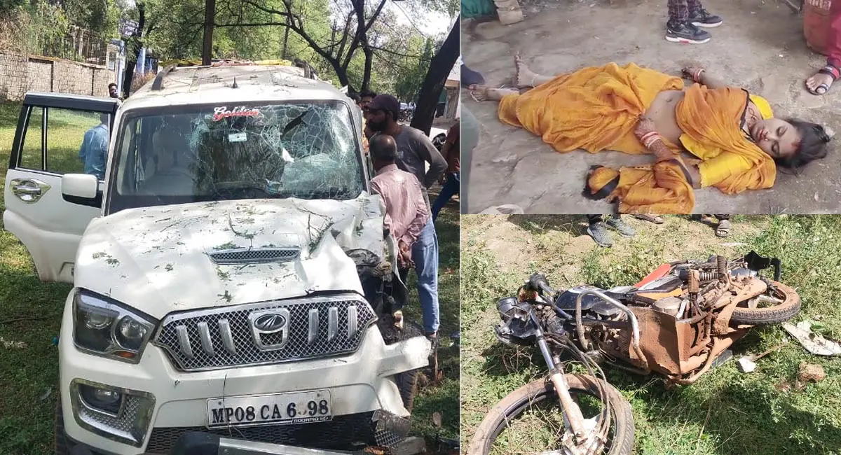 जिसके हाथों में रची थी करवा चौथ की मेहंदी, उसकी बेकाबू कार ने ले ली जान, पति की हालत गंभीर