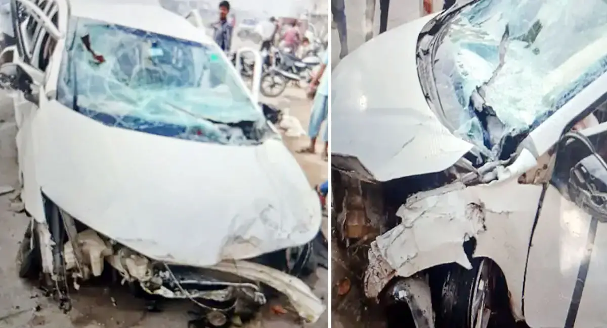 दीपावली से पहले उजड़ गया घर, तेज रफ्तार कार तीन बार पलटी, 11वीं के छात्र की मौत, 5 घायल