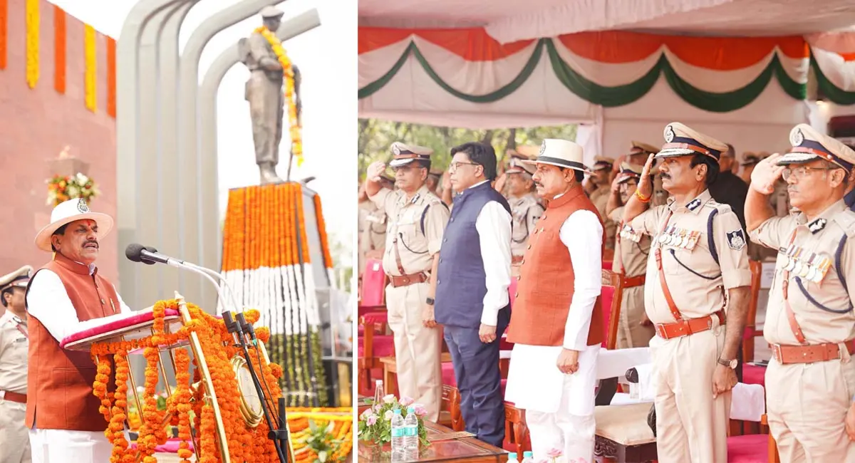 शहीदों को सीएम डॉ. मोहन यादव ने दी श्रद्धांजलि, बोले- मप्र 2026 तक नक्सल मुक्त होगा, पुलिसकर्मियों के लिए बनेंगे 25 हजार मकान