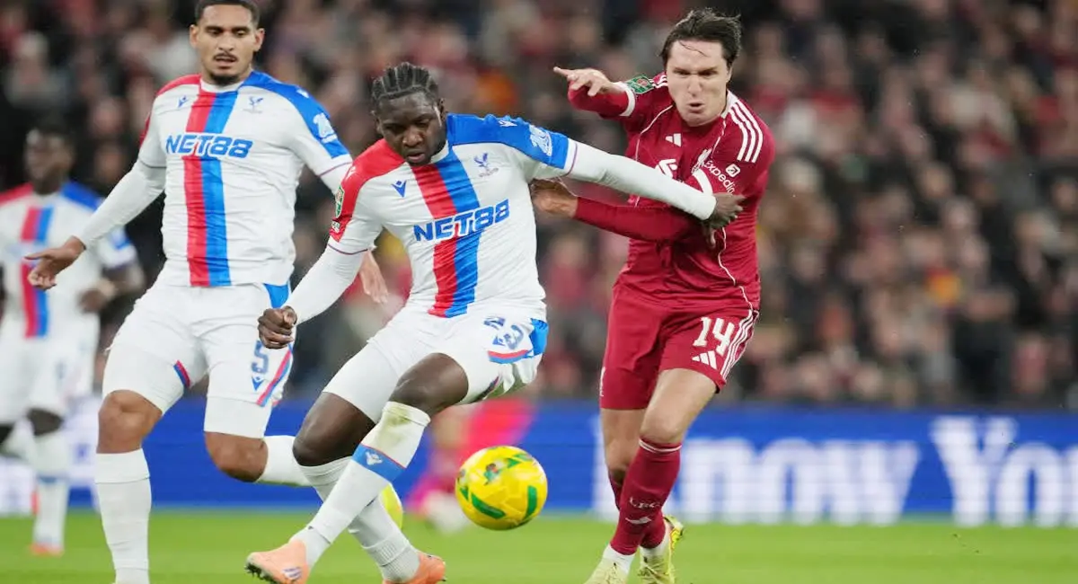 क्रिस्टल पैलेस ने लिवरपूल को 3-0 से हराया, क्वार्टर फाइनल में बनाई जगह 