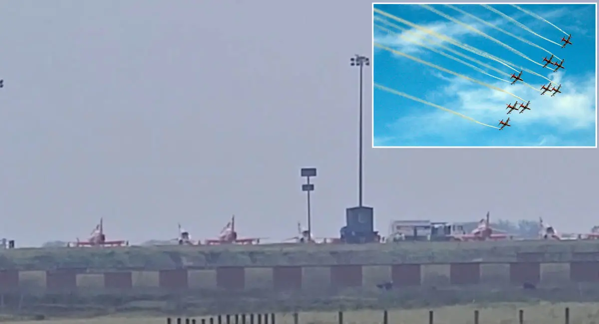 रायपुर में छत्तीसगढ़ राज्योत्सव पर रोमांच और शौर्य का संगम, भारतीय वायुसेना के जेट्स और पैराट्रूपर्स दिखाएंगे दम