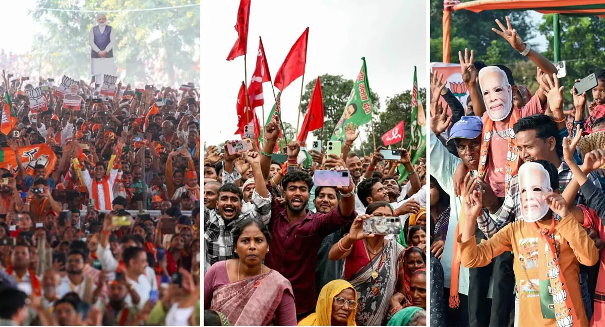 दूसरे चरण का प्रचार आज थम जाएगा, 11 नवंबर को 122 सीटों पर मतदान, अमित शाह-नीतीश और राहुल गांधी करेंगे ताबड़तोड़ रैलियां