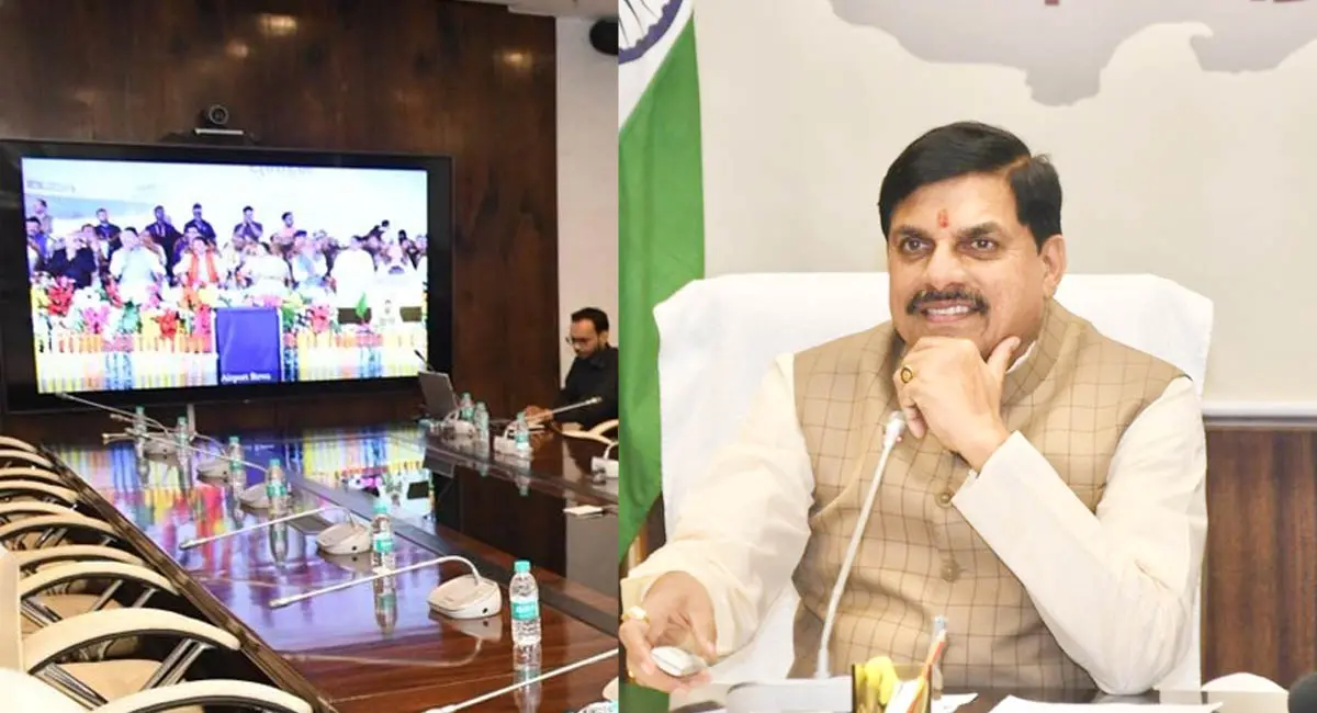 सीएम डॉ. मोहन यादव ने रीवा-दिल्ली हवाई सेवा का किया शुभारंभ, पीएम मोदी ने भेजा बधाई संदेश