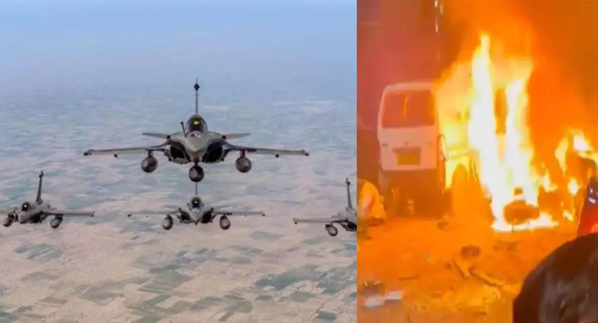 बॉर्डर पर फाइटर जेट्स की गश्त शुरू, तीनों सेनाओं को अलर्ट पर रखा