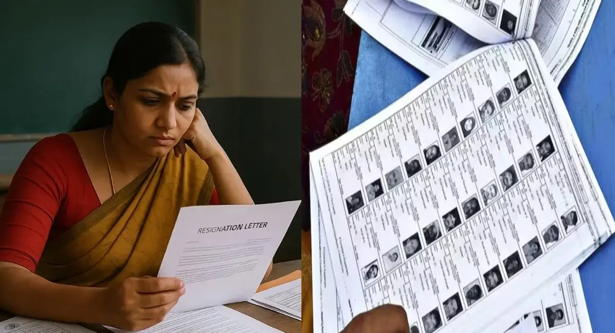 'अब मुझसे नहीं होगा ये काम', Noida में महिला टीचर ने BLO पद से दिया इस्तीफा