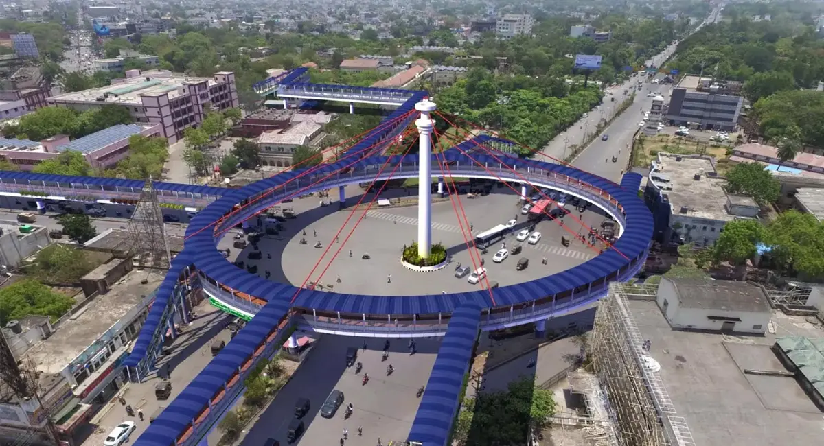  27 नवंबर से शास्त्री चौक से जयस्तंभ तक वन-वे लागू, स्काई वॉक को मिलेगी रफ्तार