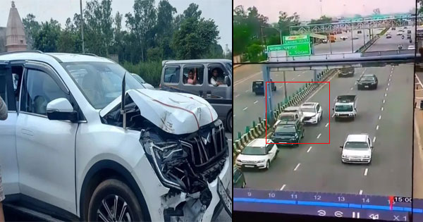 यूपी की शिक्षा मंत्री गुलाब देवी की कार का एक्सीडेंट, बाल-बाल बचीं, सामने आया VIDEO
