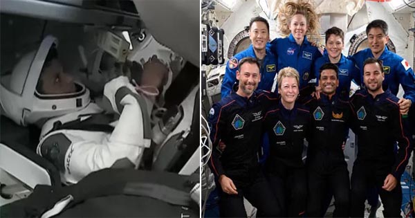 शुभांशु शुक्ला स्पेस स्टेशन से पृथ्वी की ओर रवाना, 23 घंटे के सफर के बाद धरती पर पहुंचेंगे