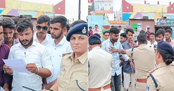 आगर मालवा में भीम आर्मी छात्र संघ ने पुलिस से की छड़प, विद्यार्थियों को आवास भत्ता देने और जिले में लॉ कॉलेज खोलने की मांग