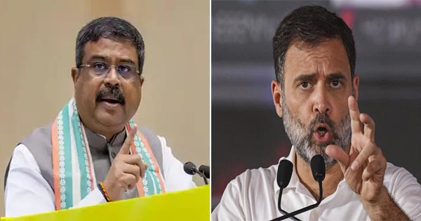 ओडिशा में छात्रा के आत्मदाह से गरमाई सियासत, धर्मेन्द्र प्रधान ने राहुल गांधी के टिप्पणी को छोटी सोच बताया, राहुल ने घटना के लिए बीजेपी को ठहराया जिम्मेदार