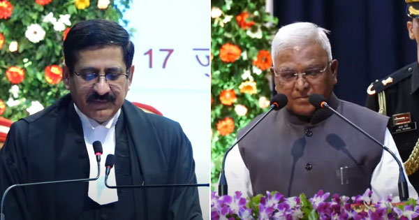 मध्य प्रदेश हाईकोर्ट को मिला नया मुख्य न्यायाधीश : न्यायमूर्ति संजीव सचदेवा ने ली शपथ, राज्यपाल मंगुभाई पटेल ने दिलाई शपथ