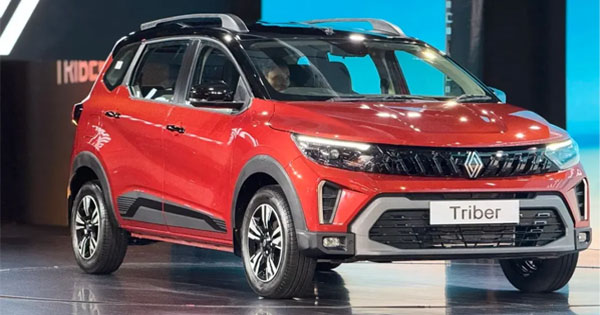 Renault Triber Facelift भारत में लॉन्च, दमदार फीचर्स और नया लुक, 6.29 लाख में लॉन्च हुई सबसे सस्ती 7-सीटर कार
