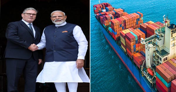 23 अरब डॉलर के भारतीय निर्यात में से 99% उत्पादों को शुल्क-मुक्त पहुंच प्रदान करेगा भारत-यूके व्यापार समझौता