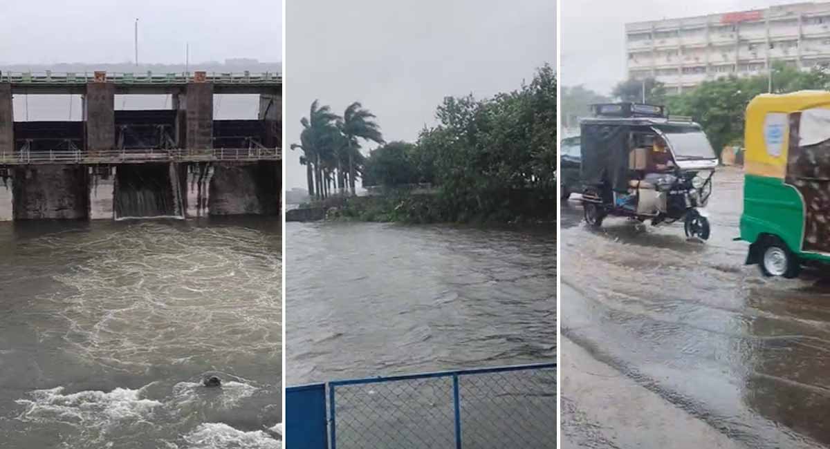भोपाल में लगातार बारिश का असर, बड़ा तालाब तेजी से भरने लगा, कलियासोत डैम का एक गेट टेस्टिंग के लिए खोला, शहर के निचले इलाकों में जलभराव