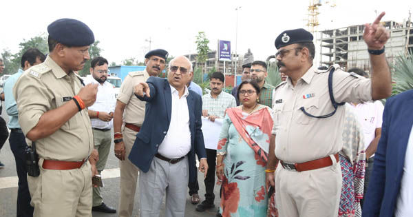 Bhopal News : सुप्रीम कोर्ट की सड़क सुरक्षा समिति के अध्यक्ष ने किया ब्लैक स्पॉट्स का निरीक्षण