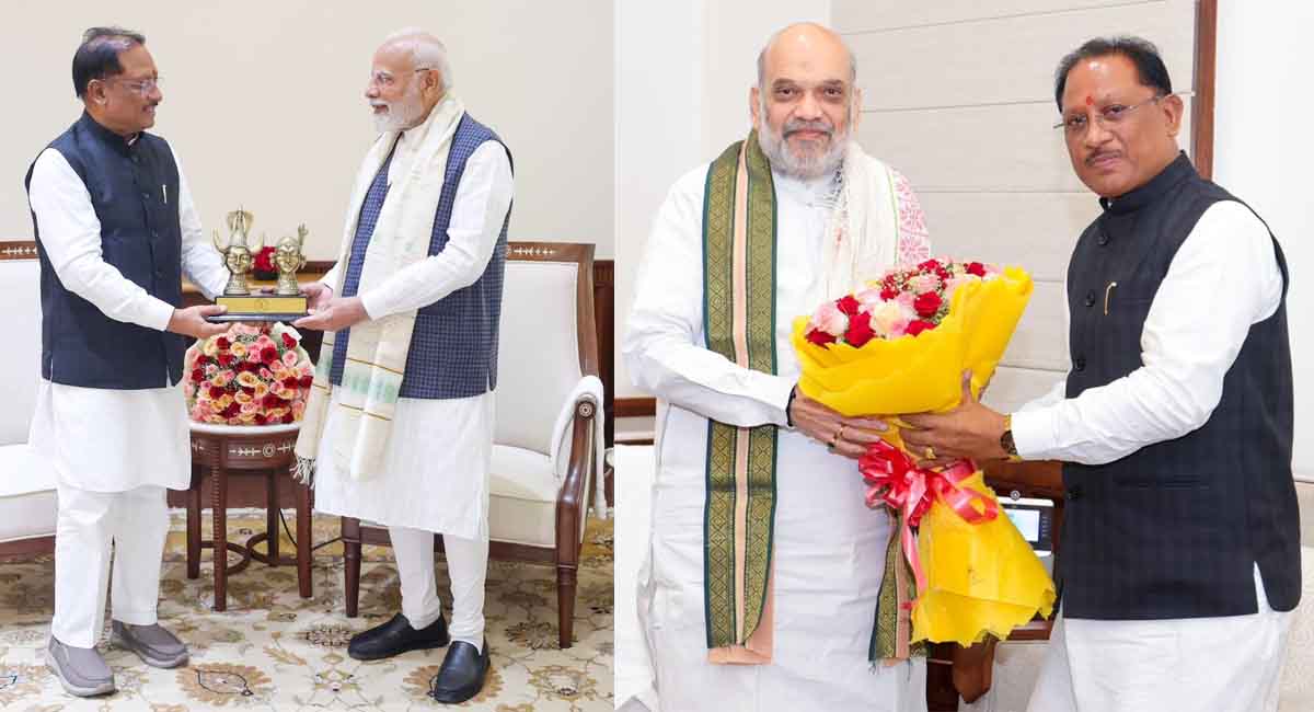 छत्तीसगढ़ में जल्द होगा कैबिनेट और संगठन विस्तार, सीएम विष्णुदेव साय ने दिल्ली में पीएम-गृहमंत्री से की मुलाकात