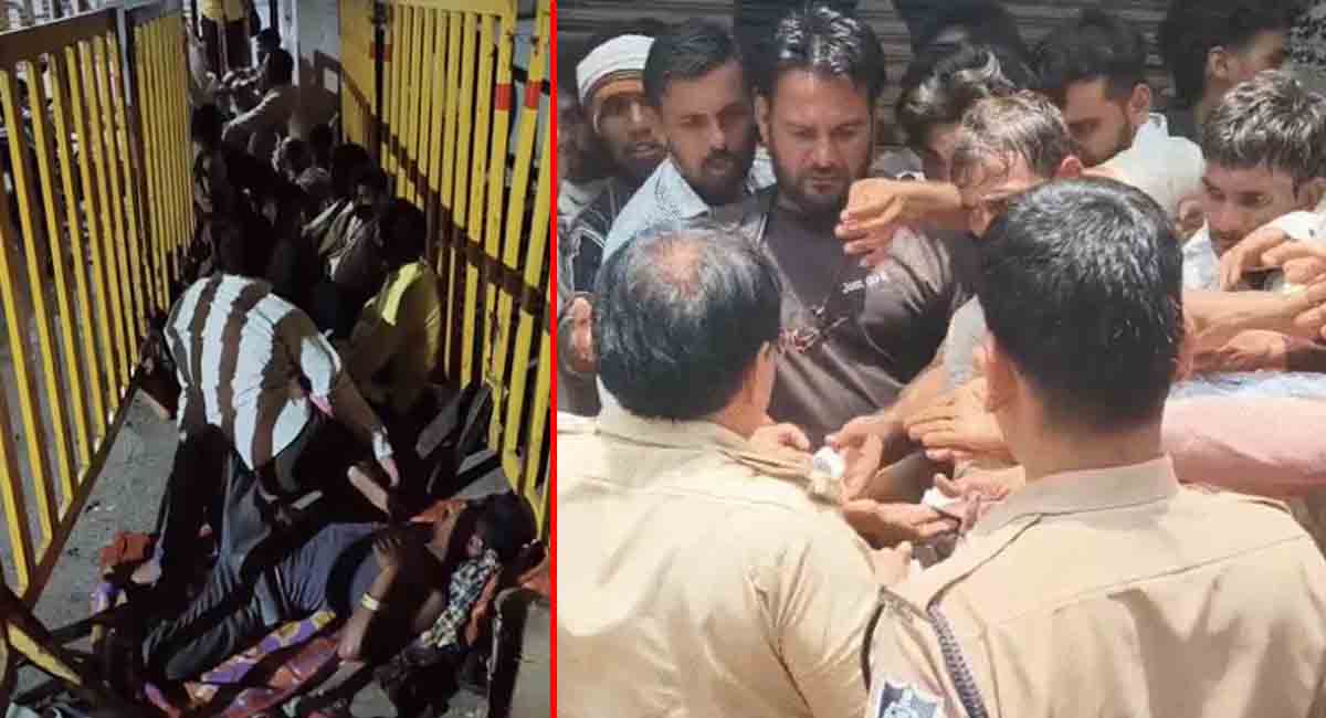 हरदा में यूरिया को लेकर हंगामा, टोकन मिलने के बावजूद खाली हाथ, रातभर लाइन में खड़े रहे किसानों ने जताई नाराजगी
