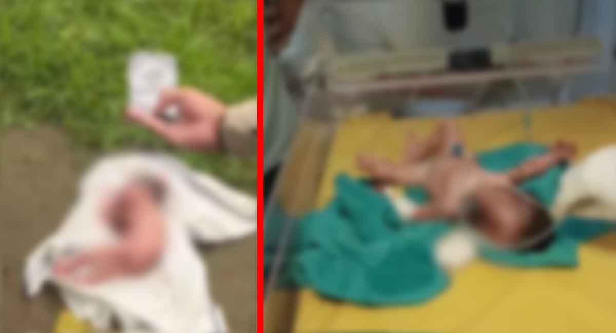 महेश्वर में मानवता शर्मसार, जन्म के कुछ घंटों बाद नवजात को झाड़ियों में फेंका, कीड़ों ने किया जख्मी