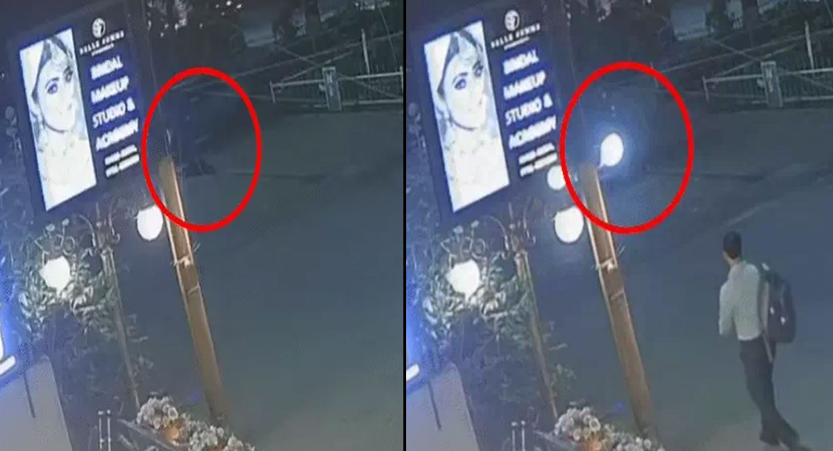 इंदौर में बॉम्बे अस्पताल के पास सड़क पर गिरे व्यक्ति को कार ने कुचला, इलाज के दौरान मौत; घटना का CCTV आया सामने