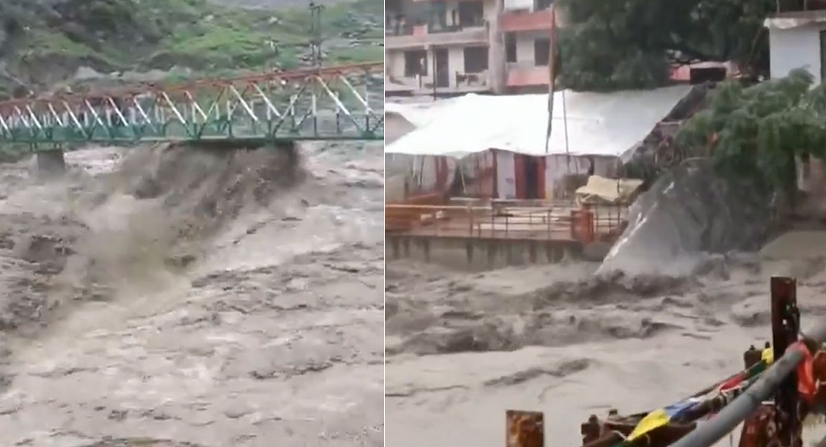 जम्मू-कश्मीर के डोडा में बादल फटा, कई घर बर्बाद; चिनाब नदी खतरे के स्तर पर