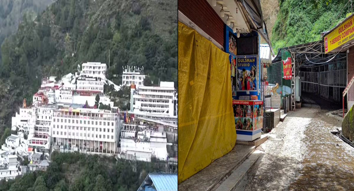 वैष्णो देवी यात्रा 9वें दिन भी बंद, कटरा बेस कैंप सुनसान