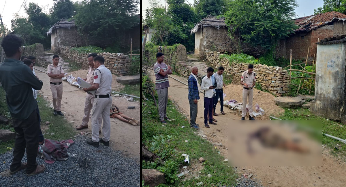 बिलासपुर में अंधविश्वास ने ली जान : बेटे ने मां को कुल्हाड़ी से काट डाला, बोला- बैगा ने बताया था जादू-टोना करती है