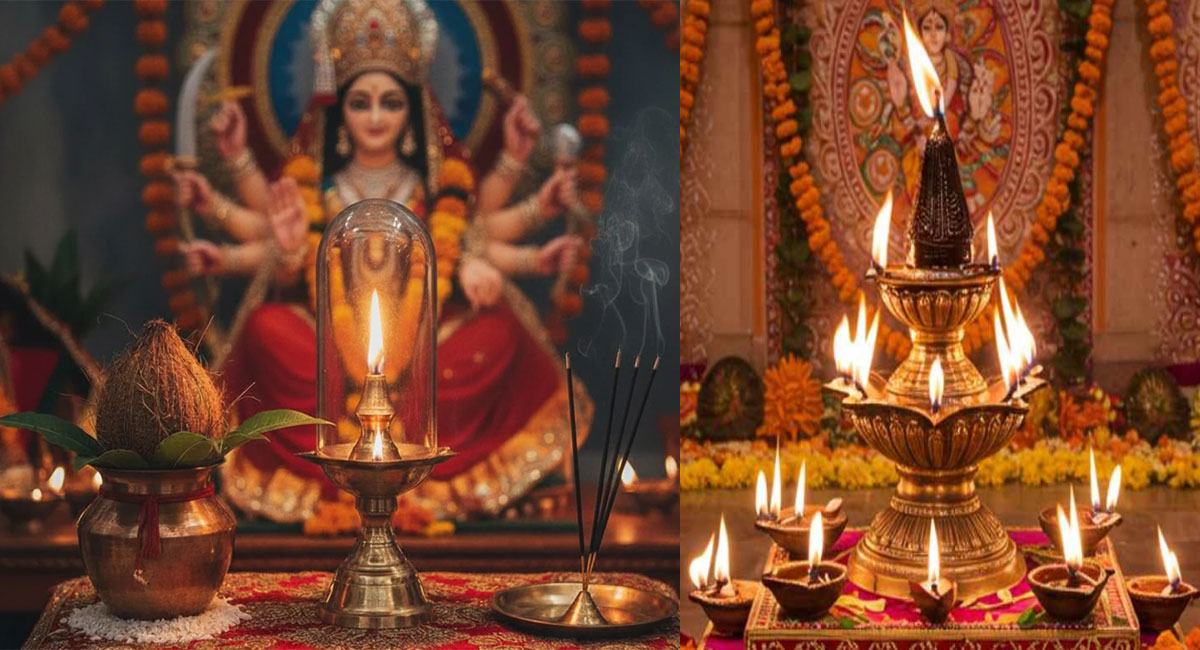 नवरात्रि में अखंड ज्योति जलाने का महत्व, दीपक के बिना अधूरी है हर पूजा