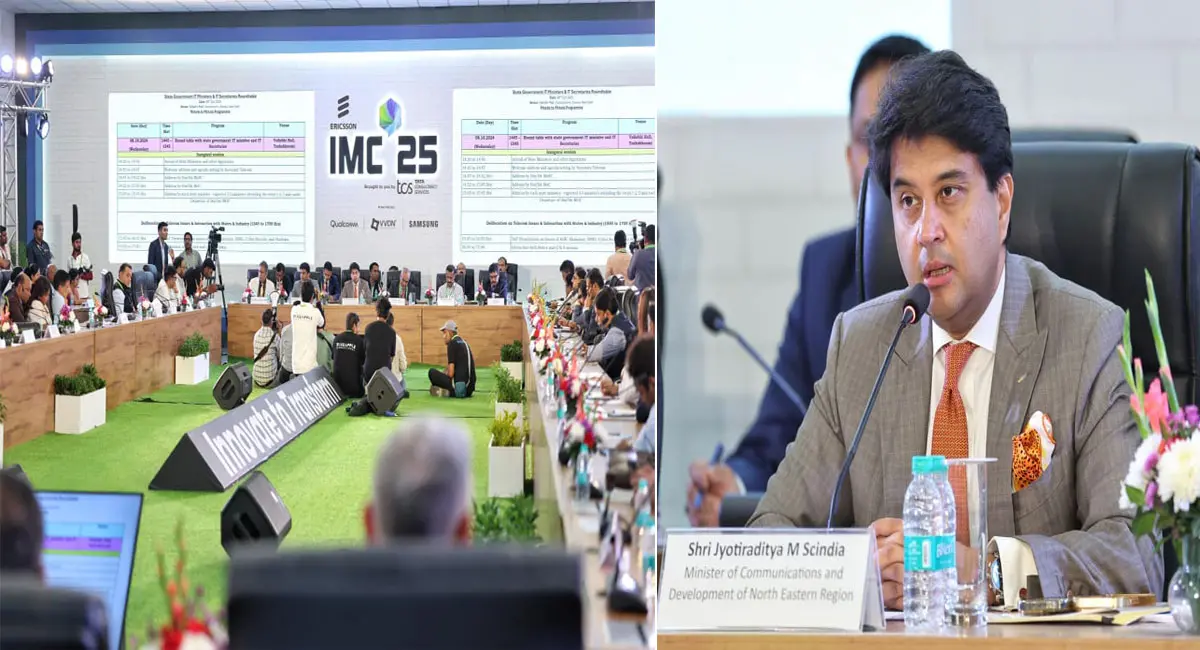 6G के लिए भारत तैयार! IMC 2025 में ज्योतिरादित्य सिंधिया ने कहा- RoW स्कीम अपनाएं और डिजिटल विकास में साझेदारी बढ़ाएं