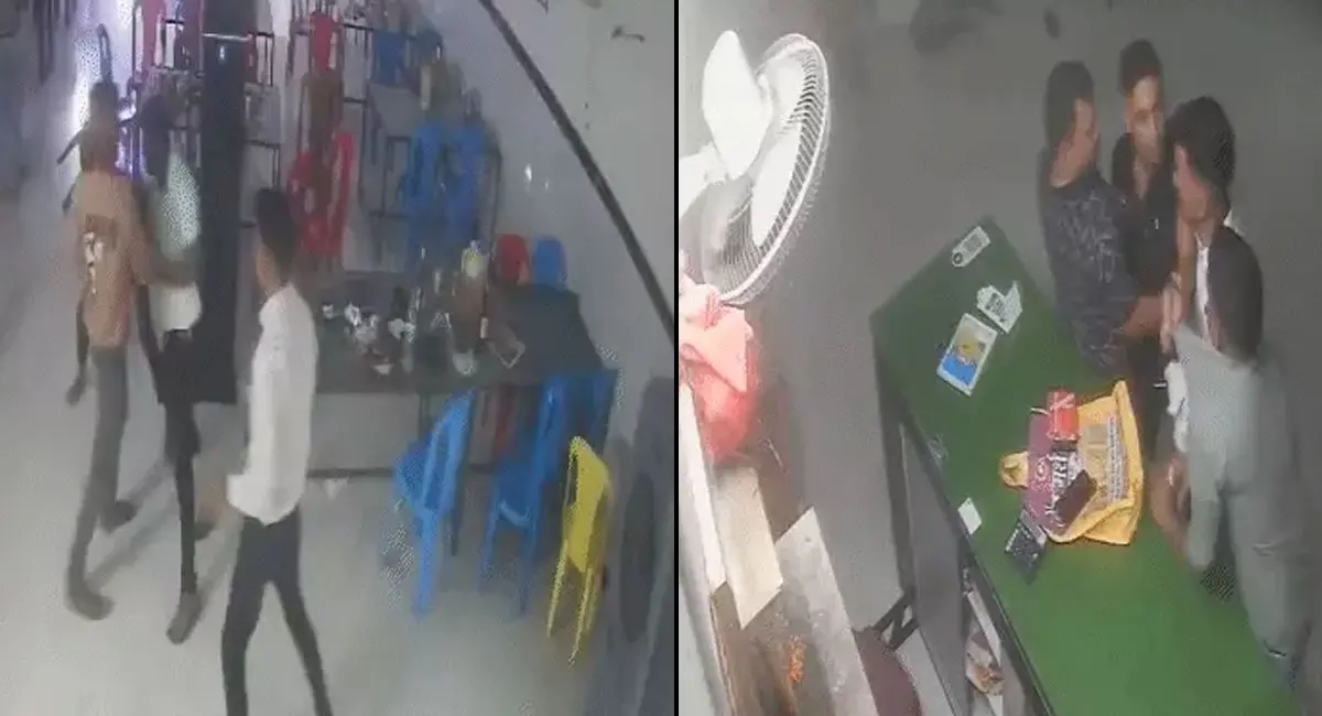 कांकेर में जेल प्रहरियों और ढाबा संचालक के बीच मारपीट, ‘चप्पल नहीं उतारने’ पर भड़का विवाद; घटना CCTV में कैद