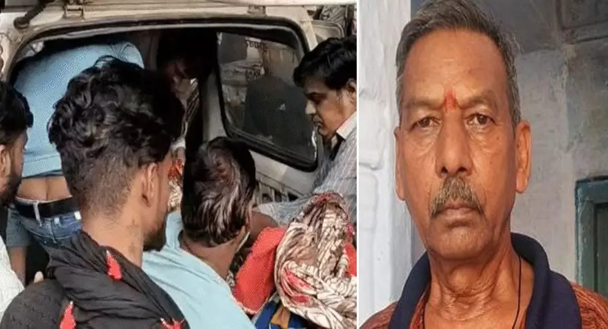 बालकनी में उल्टा पड़ा मिला शव, परिजनों ने पड़ोसियों पर तांत्रिक क्रिया के शक में हत्या का लगाया आरोप