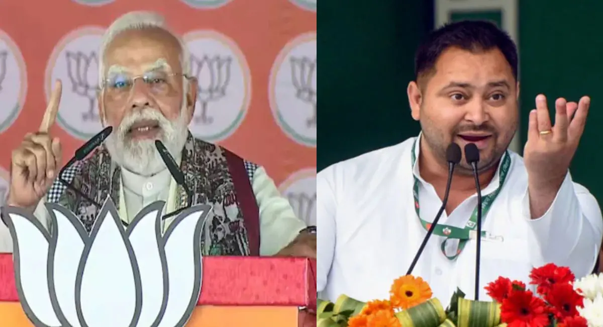 औरंगाबाद की रैली में PM मोदी का तेजस्वी पर हमला, बोले- बिहार को फिर से कट्टा राज नहीं चाहिए