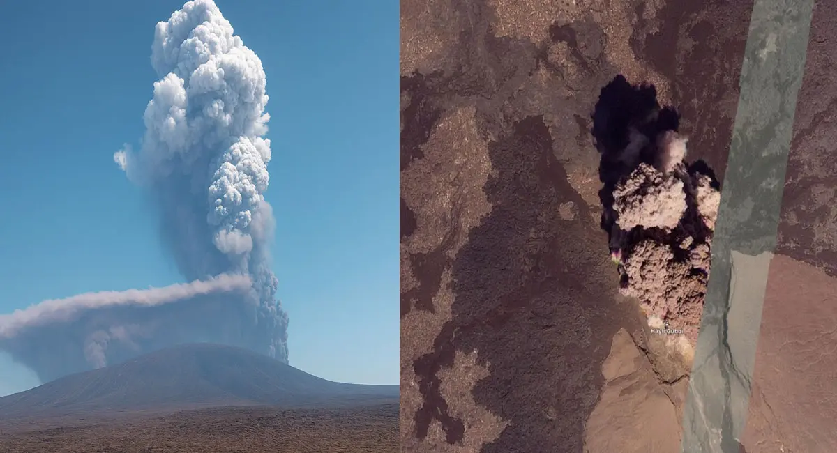 राख के बादल से उड़ानें प्रभावित, कन्नूर-अबू धाबी इंडिगो फ्लाइट अहमदाबाद डायवर्ट
