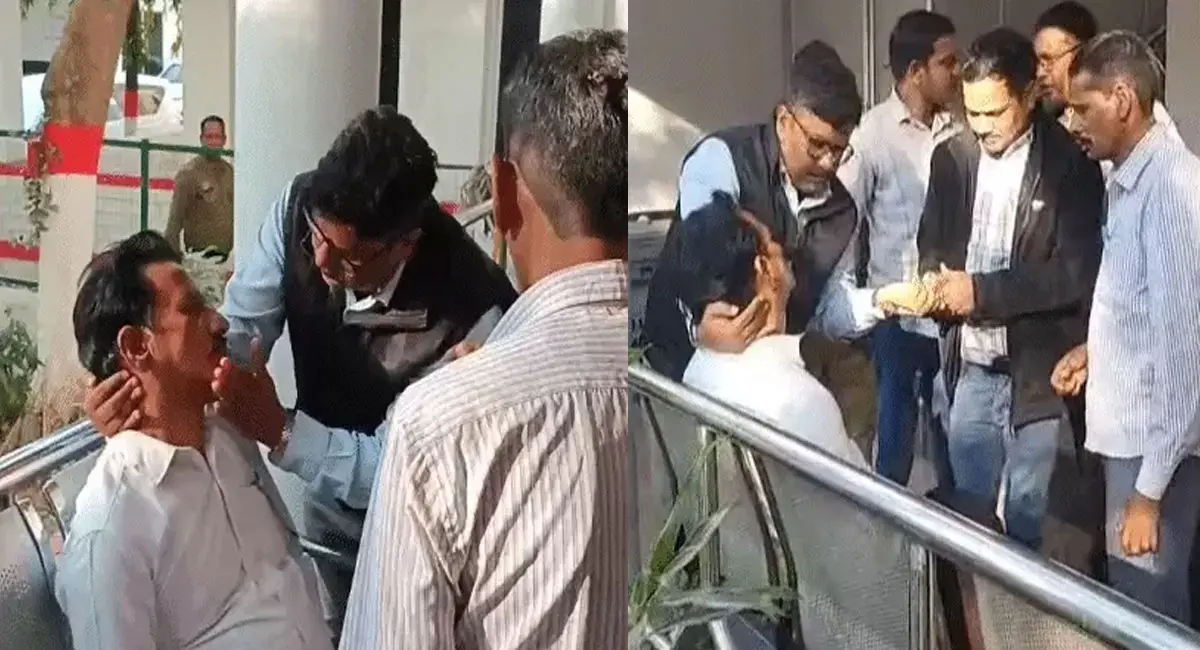 मीटिंग में फटकार सुनते ही गिरे BEO, शिक्षा मंत्री की सख्ती से मचा हड़कंप