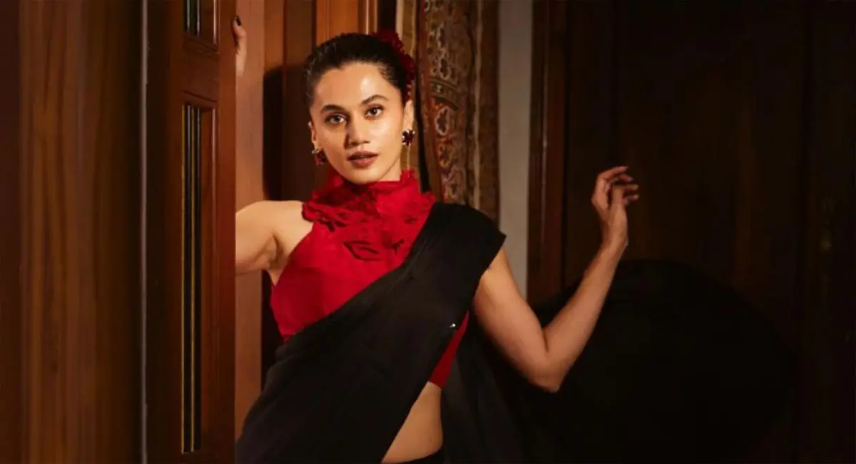 महिलाओं के प्रेजेंटेशन पर तापसी का बड़ा खुलासा, बोलीं- साउथ गानों में नाभि, बॉलीवुड में क्लीवेज पर जोर