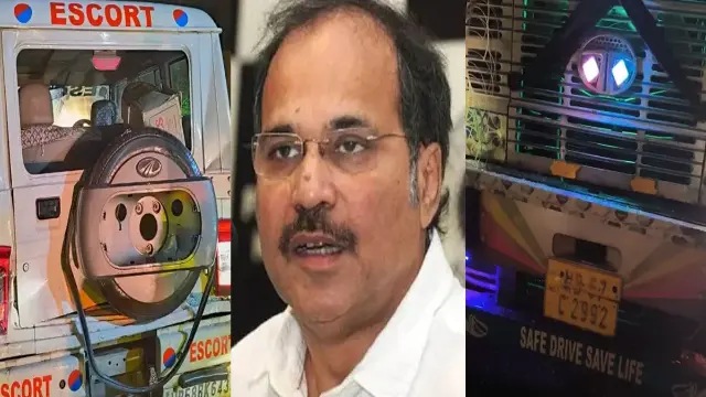 अधीर रंजन चौधरी के काफिले को ट्रक ने मारी टक्कर, कई सुरक्षाकर्मी और कर्मचारी घायल