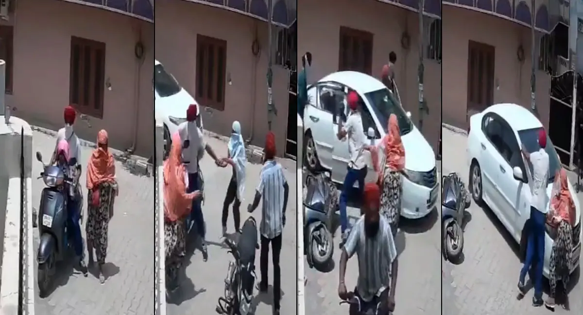 दादा-दादी के सामने 4 साल की मासूम को उठाकर ले गए बदमाश, सामने आया CCTV