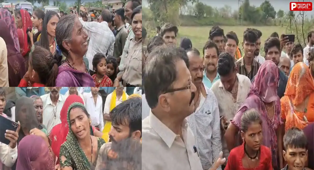 पानी और सड़क की मांग को लेकर प्रदर्शन, प्रशासन ने दिया 15 दिन में समाधान का आश्वासन