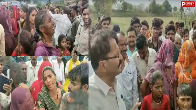 पानी और सड़क की मांग को लेकर प्रदर्शन, प्रशासन ने दिया 15 दिन में समाधान का आश्वासन