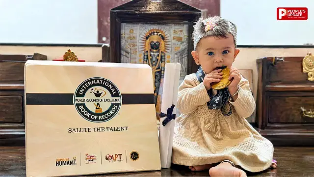 महज 6 माह की उम्र में दिविरा ने रचा इतिहास, बिना सहारे 1 घंटे से ज्यादा बैठकर बनाया वर्ल्ड रिकॉर्ड