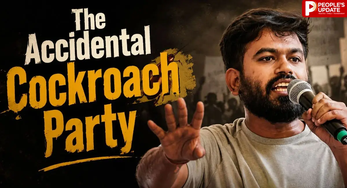 'The Accidental Cockroach Party' टाइटल हुआ रजिस्टर