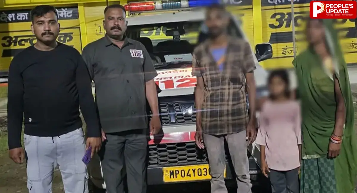 भगवान बनकर आई पुलिस: भैरूंदा में भीड़ के बीच बिछड़ी 7 साल की बच्ची, डायल-112 ने परिवार से मिलाया