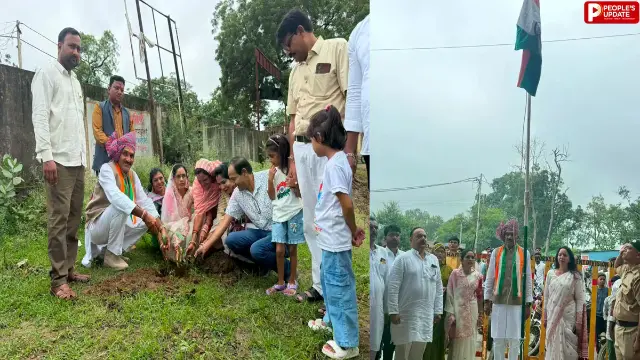 सोहागपुर में धूमधाम से मना स्वतंत्रता दिवस, जालम सिंह ने फहराया तिरंगा; बच्चों की प्रस्तुतियों ने जीता दिल
