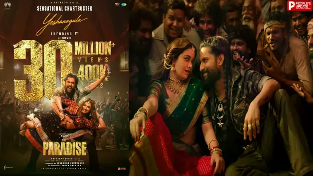 Nani की 'द पैराडाइज' के गाने 'येशनागुला' ने मचाया धमाल, YouTube India पर नंबर 1 ट्रेंडिंग