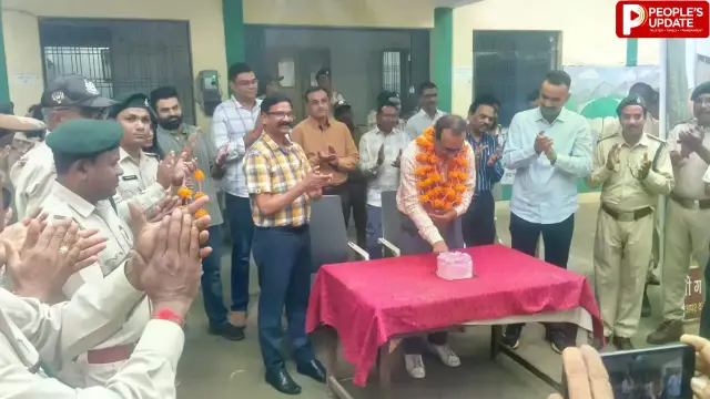 लखनादौन में वन विभाग के SDO गोपाल सिंह की विदाई, भावुक हुए अधिकारी-कर्मचारी