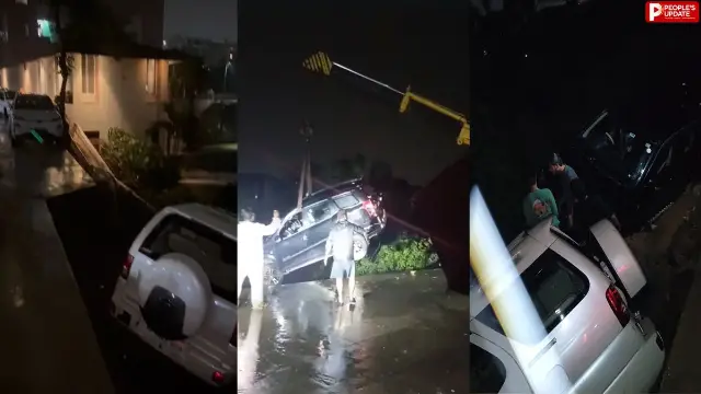 People's Exclusive: कोलार में ‘महाहादसे’ का खतरा! 8 मंजिला इमारत के पास धंसी जमीन ने बढ़ाई चिंता, एक के बाद एक गाड़ियां जमीन में समाईं