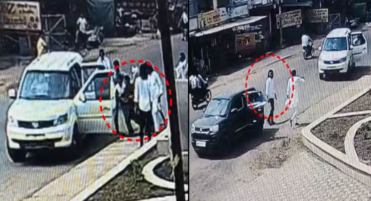 हरदा में युवक-युवती का दिनदहाड़े अपहरण, वारदात CCTV में कैद; वीडियो में भीम आर्मी नेता भी दिखा